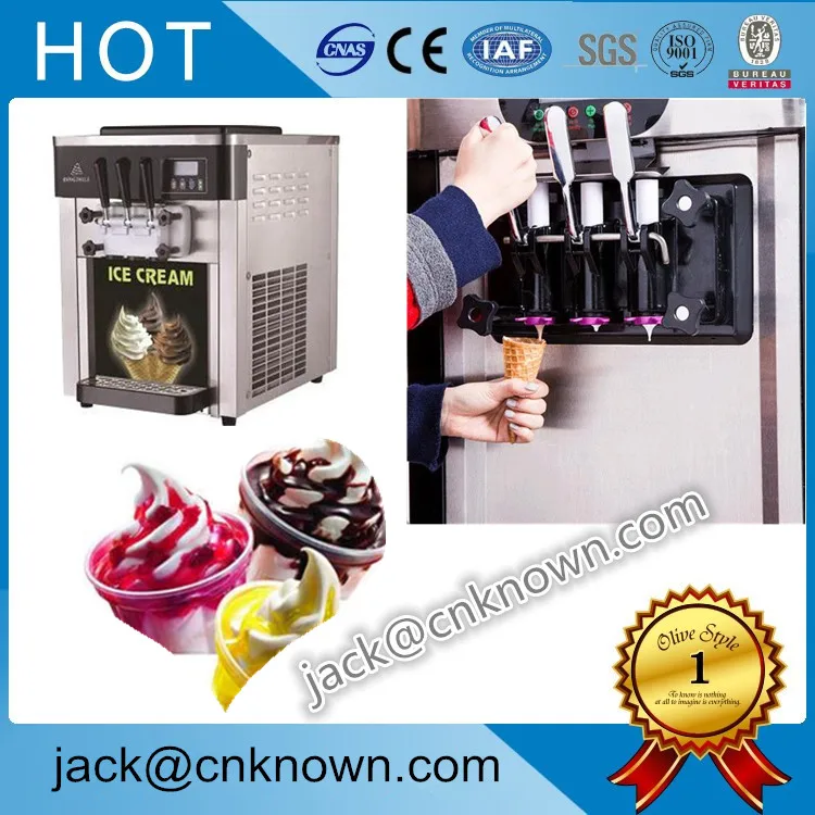 2017 new output 18-25 L/h color spraying professional table top soft ice cream machine
2017 new output 18-25 L/h color spraying professional table top soft ice cream machine
