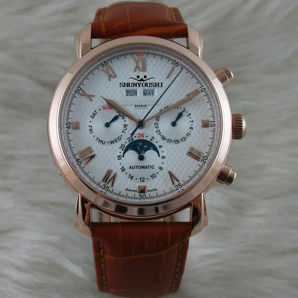 WG06339 Mens Watches Top Brand Runway Luxury European Design Automatic Mechanical Watch
WG06339 Mens Watches Top Brand Runway Luxury European Design Automatic Mechanical Watch