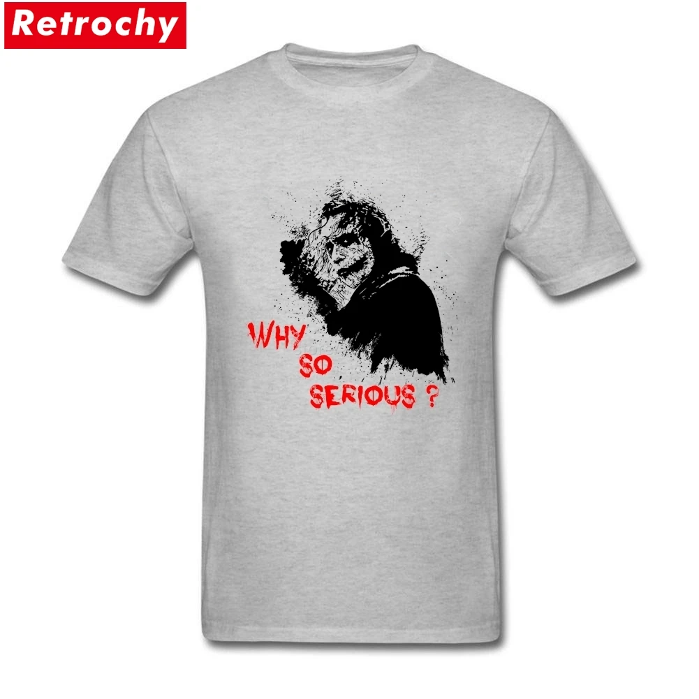 Original Why So Serious Joker Shirts for Men Short Sleeved Cotton Tee Heath Ledger Batman Youth Guys Custom Printed T shirts
Original Why So Serious Joker Shirts for Men Short Sleeved Cotton Tee Heath Ledger Batman Youth Guys Custom Printed T shirts