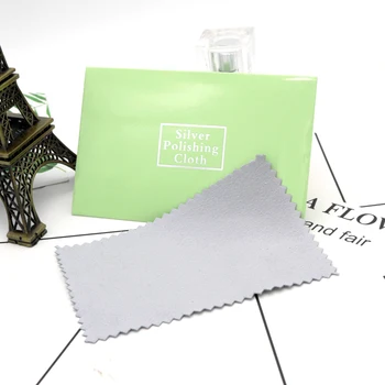 New High Quality Sliver Polish Cloth 10pcs/lot 6.5x10cm Size Gray Cloth For Silver Jewelry Cleaning Protect Can Customized Logo
New High Quality Sliver Polish Cloth 10pcs/lot 6.5x10cm Size Gray Cloth For Silver Jewelry Cleaning Protect Can Customized Logo