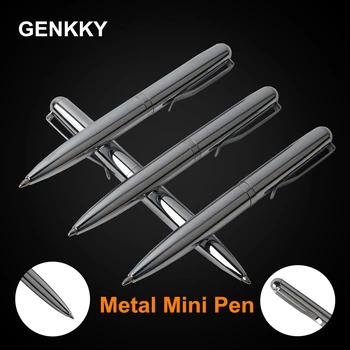 Mini Ballpoint Pen Metal Material Rotating Oily Stainless Steel Portable Metal Mini Pens For School Office Writing Point 0.7mm
Mini Ballpoint Pen Metal Material Rotating Oily Stainless Steel Portable Metal Mini Pens For School Office Writing Point 0.7mm