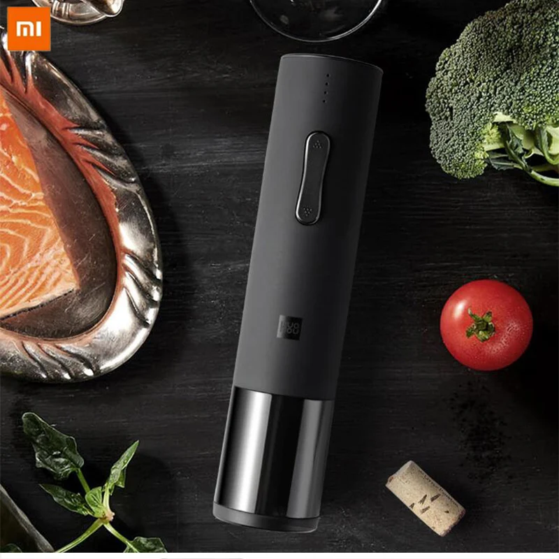 Original Xiaomi Automatic Wine Bottle Opener Kit Electric Corkscrew With Foil Cutter For xiaomi Red wine smart home kits product
Original Xiaomi Automatic Wine Bottle Opener Kit Electric Corkscrew With Foil Cutter For xiaomi Red wine smart home kits product