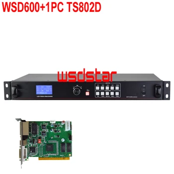 WsdStar WSD600+1PC TS802D LED Video Processor HDMI/DVI/VGA/CVBS input 1920*1200 pixel Support PIP & POP Special Offer
WsdStar WSD600+1PC TS802D LED Video Processor HDMI/DVI/VGA/CVBS input 1920*1200 pixel Support PIP & POP Special Offer