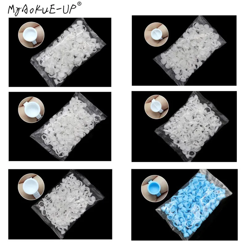 100pcs Disposable Glue Holder Ring Adhesive Pallet For Eyelash Extension Container Ring Cup Eyebrow Tattoo Pigment Makeup Tool
100pcs Disposable Glue Holder Ring Adhesive Pallet For Eyelash Extension Container Ring Cup Eyebrow Tattoo Pigment Makeup Tool