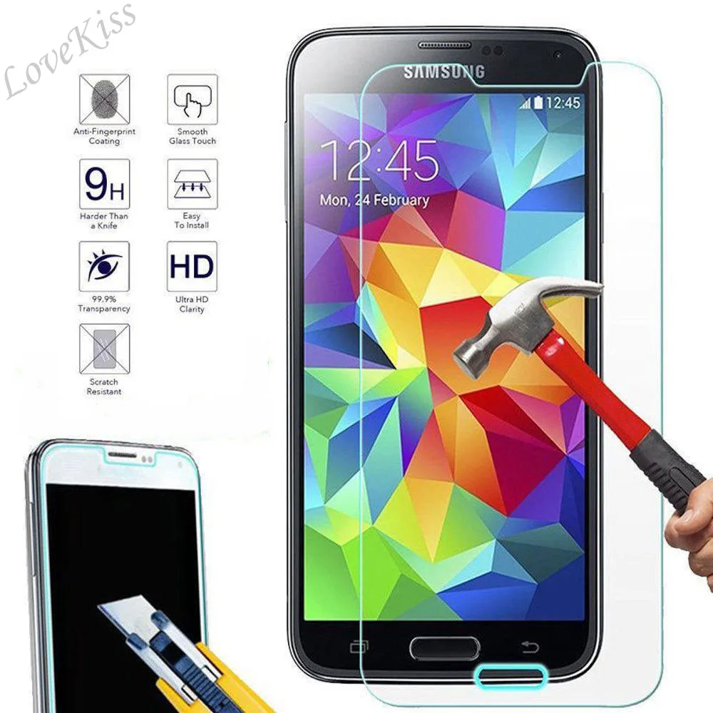 9H Tempered Glass Screen Protector Film For Samsung Galaxy S3 S5 A3 A5 2016 S6 i9060 G355 S7562 G530 G360 J1 J2 J3 J5 Prime Case
9H Tempered Glass Screen Protector Film For Samsung Galaxy S3 S5 A3 A5 2016 S6 i9060 G355 S7562 G530 G360 J1 J2 J3 J5 Prime Case