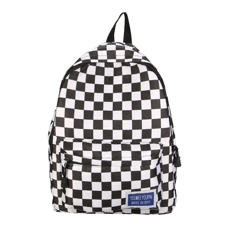 Harajuku Knapsack College Student Schoolbag For Teenage Girls 2018 Modern Black White Plaid Men Women Backpack Travel Laptop Bag
Harajuku Knapsack College Student Schoolbag For Teenage Girls 2018 Modern Black White Plaid Men Women Backpack Travel Laptop Bag