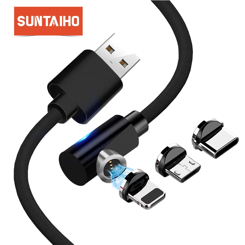 Suntaiho Magnetic Cable Micro USB Type C Charging For iPhone XR XS MAX X 7 8 For Samsung S9 Magnet Mobile Phone Cable USB Cord
Suntaiho Magnetic Cable Micro USB Type C Charging For iPhone XR XS MAX X 7 8 For Samsung S9 Magnet Mobile Phone Cable USB Cord