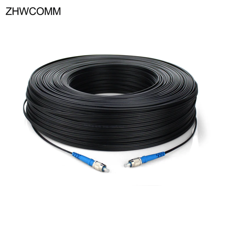 ZHWCOMM 200M Outdoor Fiber Optic Drop FC Singlemode Cable Patch Cord FC UPC 1 Core 3 steel wire Cable Patch Cord
ZHWCOMM 200M Outdoor Fiber Optic Drop FC Singlemode Cable Patch Cord FC UPC 1 Core 3 steel wire Cable Patch Cord