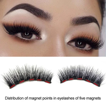 Hot Sale Five Magnetic False Eyelash Set Magnetic Fake Eyelashes Eyeliner Liquid Eye Lashes Tweezers Kit
Hot Sale Five Magnetic False Eyelash Set Magnetic Fake Eyelashes Eyeliner Liquid Eye Lashes Tweezers Kit