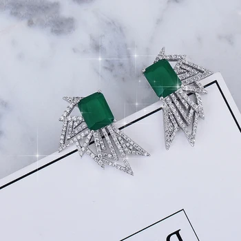 Square Zircon Stone Stud Earrings Angel Wings Design Luxury Style for Women Wedding Celebration Banquet Jewelry XIUMEIYIZU Hot
Square Zircon Stone Stud Earrings Angel Wings Design Luxury Style for Women Wedding Celebration Banquet Jewelry XIUMEIYIZU Hot