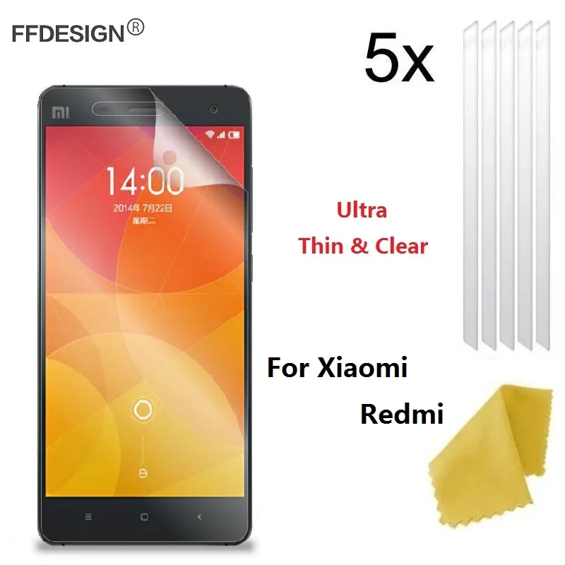 5x Anti Scratch Screen Protector Film Foil For Xiaomi Redmi Note 4 4X 5 5A 3 2 Redmi 5 4A 4 Pro Redmi 4X Foil Screen Protection
5x Anti Scratch Screen Protector Film Foil For Xiaomi Redmi Note 4 4X 5 5A 3 2 Redmi 5 4A 4 Pro Redmi 4X Foil Screen Protection