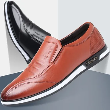 Famous brand breathable wearable casual men leather shoes top layer leather comfortable soft leather case foot tide shoes male
Famous brand breathable wearable casual men leather shoes top layer leather comfortable soft leather case foot tide shoes male