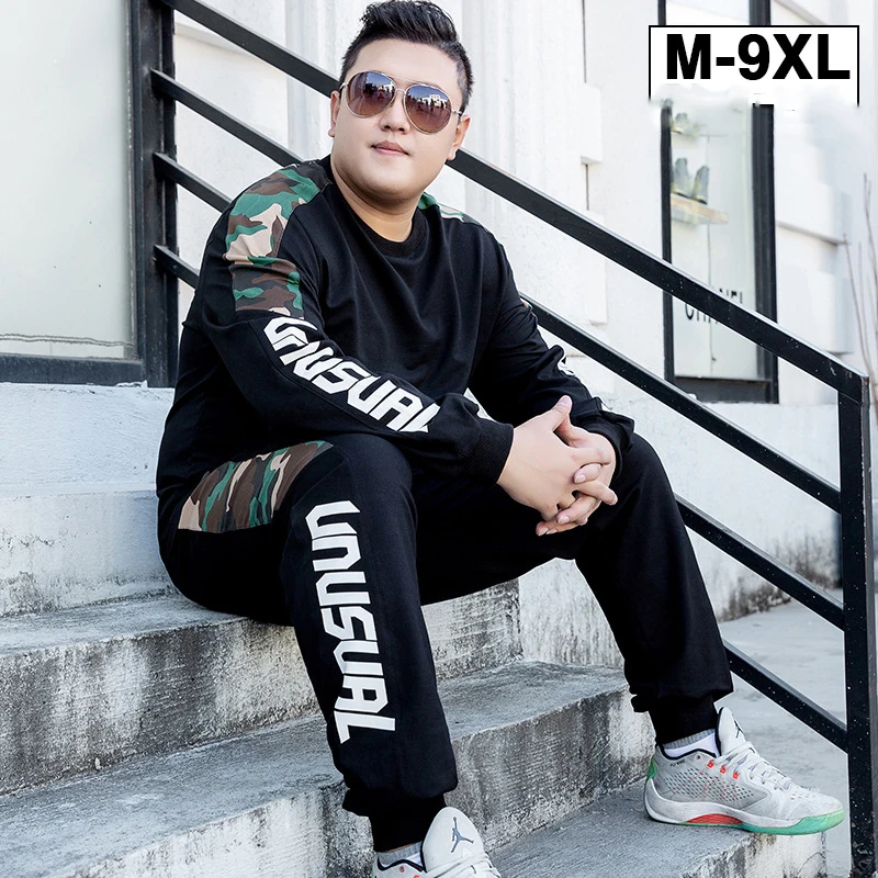 Plus Size M-9XL 2019 Men Brand Tracksuit Autumn Hip Hop Mens Sweatshirts Sweatpants Spring Two Piece Set Jogging Sportswear New
Plus Size M-9XL 2019 Men Brand Tracksuit Autumn Hip Hop Mens Sweatshirts Sweatpants Spring Two Piece Set Jogging Sportswear New