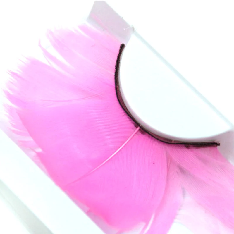 YOKPN Exaggerated Pink False Eyelashes Long Handmade Feathers Fake Eyelashes stage Performance Latin Make-up Tools Eye Lashes
YOKPN Exaggerated Pink False Eyelashes Long Handmade Feathers Fake Eyelashes stage Performance Latin Make-up Tools Eye Lashes