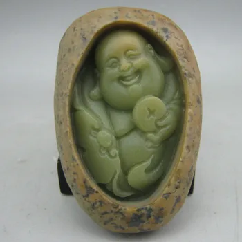 Light Night Stone Buddha Maitreya Fluorite with Original Stone Carving Belly Laugh Bergamot Piece Wholesale
Light Night Stone Buddha Maitreya Fluorite with Original Stone Carving Belly Laugh Bergamot Piece Wholesale