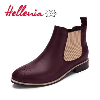 Hellenia Newest Real Cow leather Martin Boots Woman Pointed 2018Spring Autumn Ankle Boots high Quality Ladies Shoes Leather boot
Hellenia Newest Real Cow leather Martin Boots Woman Pointed 2018Spring Autumn Ankle Boots high Quality Ladies Shoes Leather boot