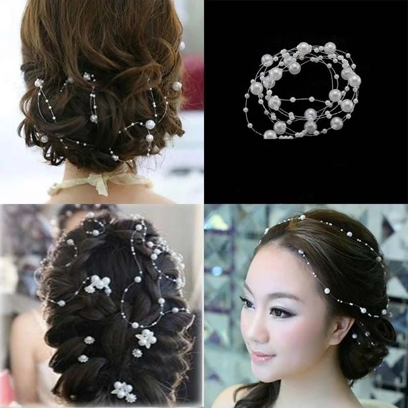 1pc Women Pearl Studded Wedding Party Bridal Headpiece Tiara Headdress Hairband Headbands Hair Accessories Hairpins Hair Jewelry
1pc Women Pearl Studded Wedding Party Bridal Headpiece Tiara Headdress Hairband Headbands Hair Accessories Hairpins Hair Jewelry