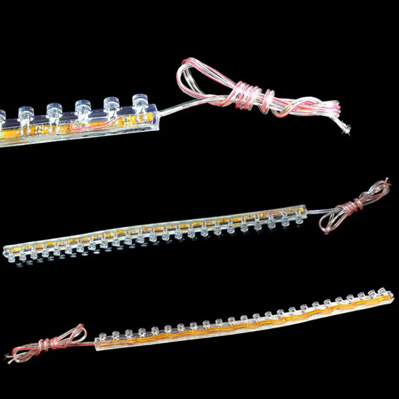 24 LED Car Strip Light Bulb Flexible Waterproof Automobile Foldable Lamp Car Styling
24 LED Car Strip Light Bulb Flexible Waterproof Automobile Foldable Lamp Car Styling