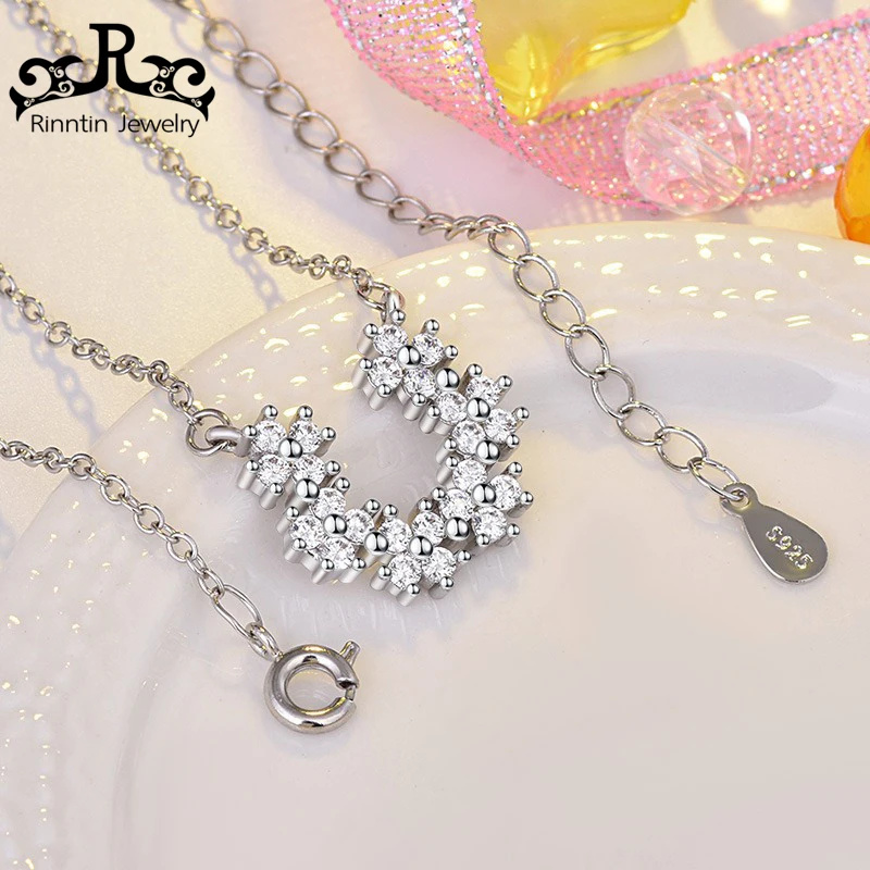 2019 ORSA JEWELS Female Silver Color Unique Design Necklace with U Shape Pandent For Women Nice Valentine's Day gift DLN12
2019 ORSA JEWELS Female Silver Color Unique Design Necklace with U Shape Pandent For Women Nice Valentine's Day gift DLN12