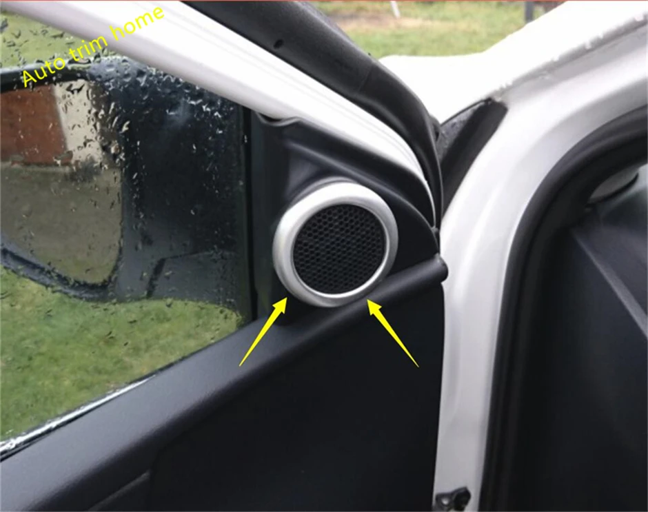 Lapetus Pillar A Stereo Speaker Audio Loudspeaker Ring Molding Garnish Cover Trim 2 Pcs Fit For Toyota Corolla 2014 - 2018 / ABS
Lapetus Pillar A Stereo Speaker Audio Loudspeaker Ring Molding Garnish Cover Trim 2 Pcs Fit For Toyota Corolla 2014 - 2018 / ABS