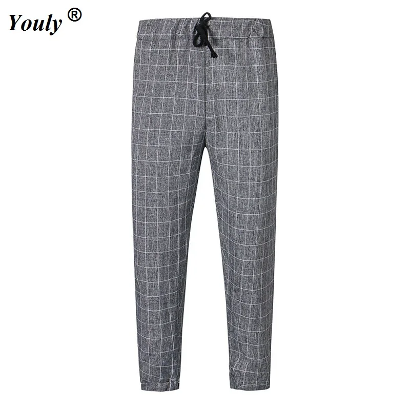 Casual Striped Elastic waist Harem Plaid pants Women 2019 Summer Female Harem Pants Loose Big Clothing Wide Le Trouser Plus Size
Casual Striped Elastic waist Harem Plaid pants Women 2019 Summer Female Harem Pants Loose Big Clothing Wide Le Trouser Plus Size