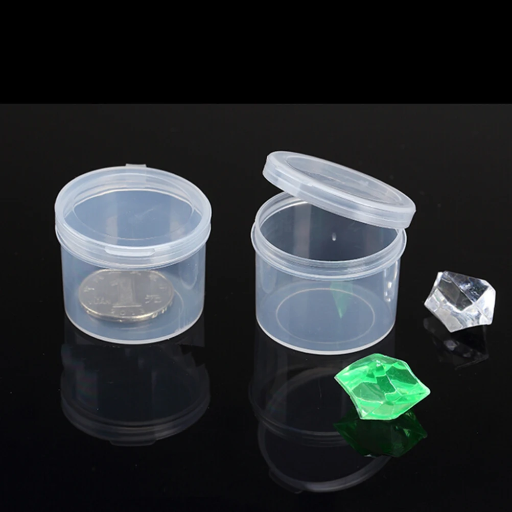 5 PCS Plastic Small Round Clear Transparent Storage Box With Lid Collection Container Case Coin Capsules Holders Collecting
5 PCS Plastic Small Round Clear Transparent Storage Box With Lid Collection Container Case Coin Capsules Holders Collecting