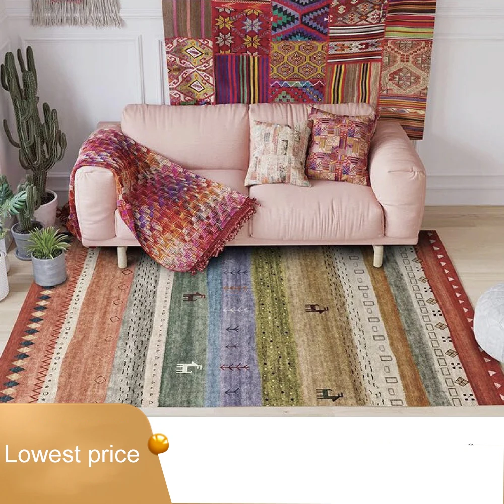 Nordic Moroccan Ethnic Geometric Kilim livingroom Carpets Simple Bedroom Living Room Carpet Bedside Blanket Study Mat
Nordic Moroccan Ethnic Geometric Kilim livingroom Carpets Simple Bedroom Living Room Carpet Bedside Blanket Study Mat