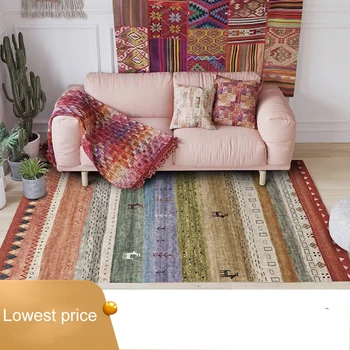 Nordic Moroccan Ethnic Geometric Kilim livingroom Carpets Simple Bedroom Living Room Carpet Bedside Blanket Study Mat
Nordic Moroccan Ethnic Geometric Kilim livingroom Carpets Simple Bedroom Living Room Carpet Bedside Blanket Study Mat