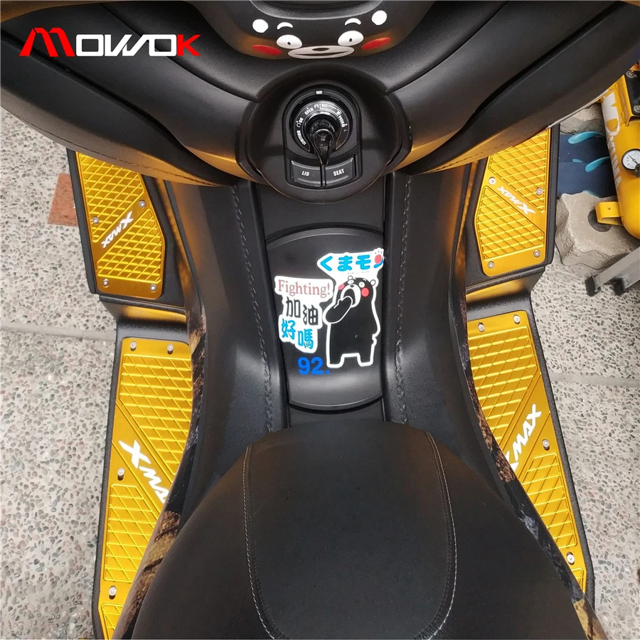 Motorcycle Accessories High Quality CNC logo Foot Pegs plate Footrest Step pad For YAMAHA XMAX 250 X-MAX 300
Motorcycle Accessories High Quality CNC logo Foot Pegs plate Footrest Step pad For YAMAHA XMAX 250 X-MAX 300