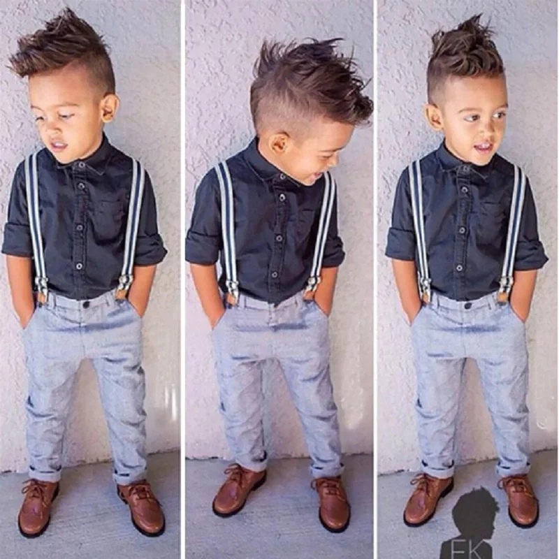 CCS229 2019 new money Boy cotton long sleeved pendant shirt pants trousers suit Children's gentry suit 2 3 4 5 6 years old
CCS229 2019 new money Boy cotton long sleeved pendant shirt pants trousers suit Children's gentry suit 2 3 4 5 6 years old