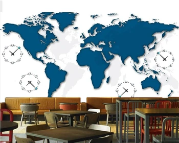 beibehang papel de parede 3d Custom 3D minimalist time map clock background wall decoration mural living room wallpaper mural
beibehang papel de parede 3d Custom 3D minimalist time map clock background wall decoration mural living room wallpaper mural