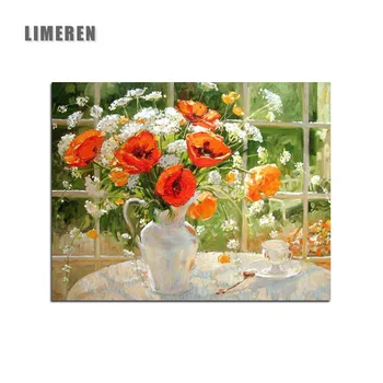 Vase On The Table Flowers Painting By Numbers Frameless Blooming Flowers Coloring By Numbers
Vase On The Table Flowers Painting By Numbers Frameless Blooming Flowers Coloring By Numbers