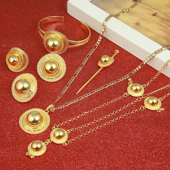 Ethiopian Jewelry Set Gold Color Hair Piece Hair Pin Women Fashion Eritrea Habesha African Set
Ethiopian Jewelry Set Gold Color Hair Piece Hair Pin Women Fashion Eritrea Habesha African Set