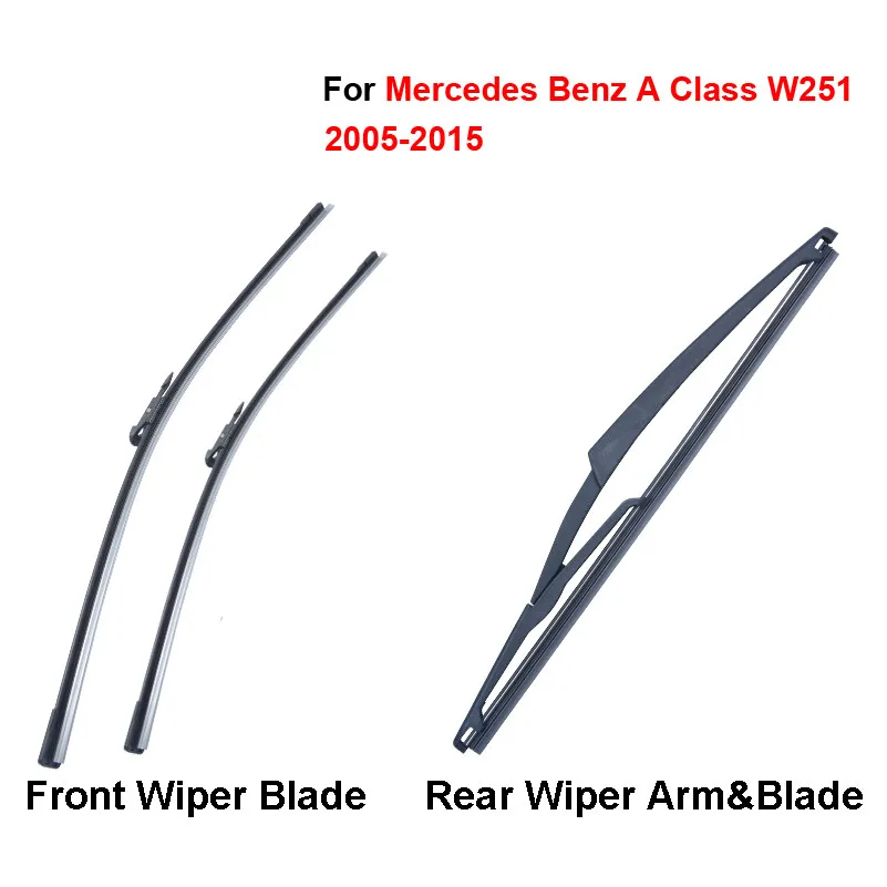 Pair Windscreen Wiper Blades For Mercedes Benz A Class W251 2005-2015,Fit Windshield Rubber Wipers Arm,Car accessories
Pair Windscreen Wiper Blades For Mercedes Benz A Class W251 2005-2015,Fit Windshield Rubber Wipers Arm,Car accessories