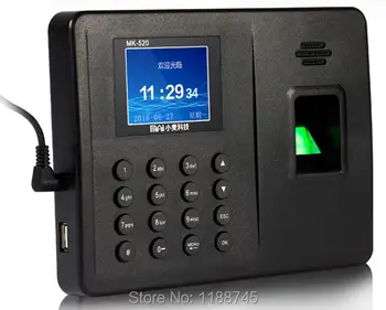 Commercial Biometric Fingerprint Attendance Time Clock Employee Payroll Recorder USB port
Commercial Biometric Fingerprint Attendance Time Clock Employee Payroll Recorder USB port