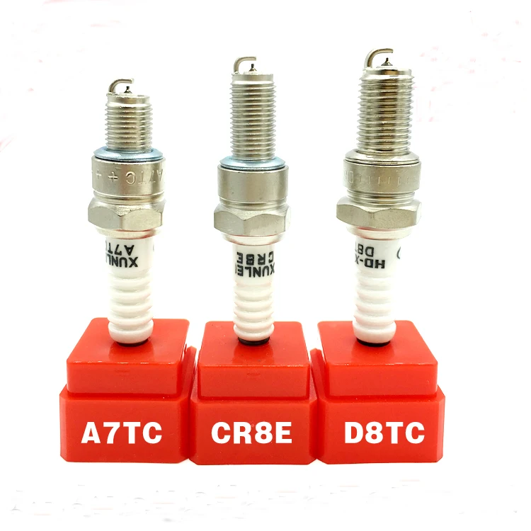 Motorcycle Iridium spark plugs A7TC, D8TC CR8E speed fuel-efficient accessories speed up, scooter curved beam to enhance power
Motorcycle Iridium spark plugs A7TC, D8TC CR8E speed fuel-efficient accessories speed up, scooter curved beam to enhance power
