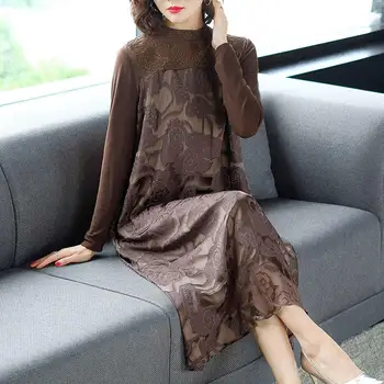 New 2019 Elegant Printed Dress For Women Loose Casual Midi Dresses Long Sleeve Round Neck Retro Fashion Embroidery Vestidos D280
New 2019 Elegant Printed Dress For Women Loose Casual Midi Dresses Long Sleeve Round Neck Retro Fashion Embroidery Vestidos D280