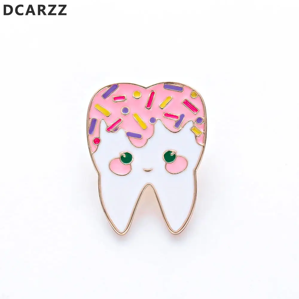 Best Cute Tooth Brooches Color Enamel Pin Badge Christmas Gift Gift Trendy Jewelry Lapel Pins Metal Women Accessories
Best Cute Tooth Brooches Color Enamel Pin Badge Christmas Gift Gift Trendy Jewelry Lapel Pins Metal Women Accessories