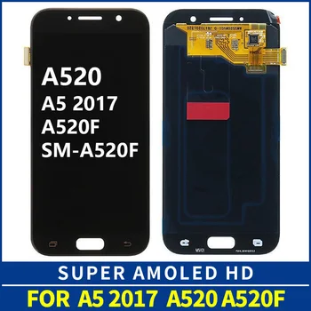 original 5.2"For SAMSUNG GALAXY A5 2017 LCD A520 SM-A520F LCD Display Touch Screen Digitizer Assembly Replacement A520F LCD
original 5.2"For SAMSUNG GALAXY A5 2017 LCD A520 SM-A520F LCD Display Touch Screen Digitizer Assembly Replacement A520F LCD
