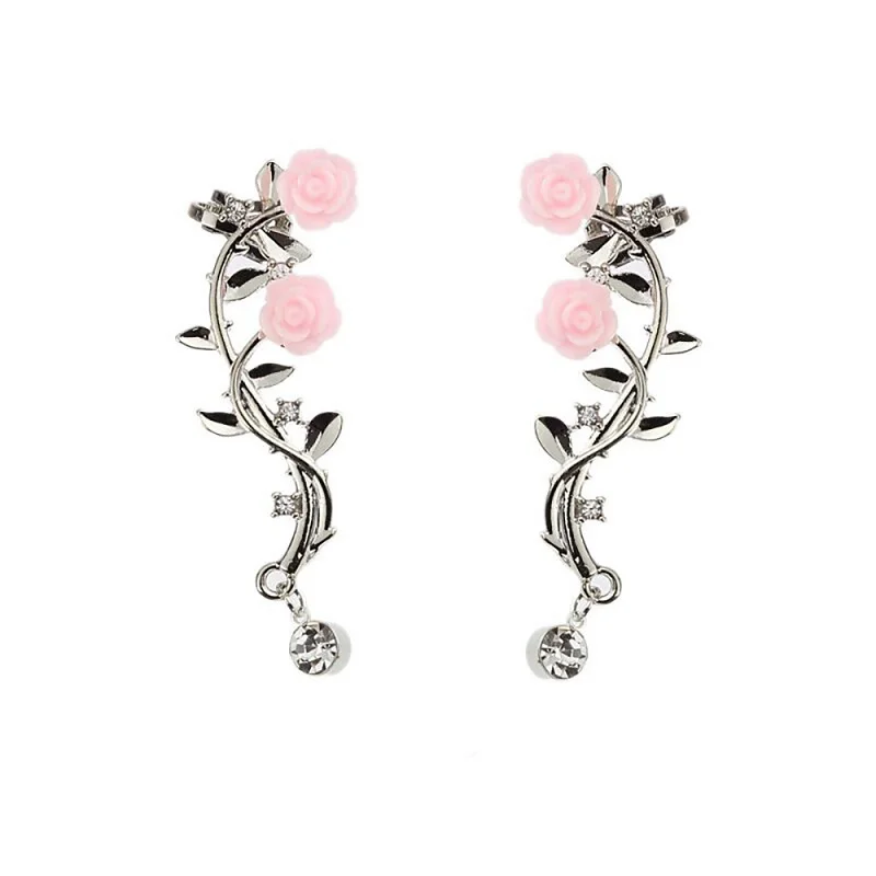 2019 New 2Pcs Elegant Flower Shape Rhinestone Left Ear Cuff Clip Gold & Sliver Color Boho Allergy Free Earring Ear Stud
2019 New 2Pcs Elegant Flower Shape Rhinestone Left Ear Cuff Clip Gold & Sliver Color Boho Allergy Free Earring Ear Stud
