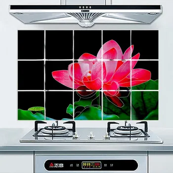 Wholesale Waterproof 75*45cm flower Pattern Aluminum Copper Foil Sticker Oil Proof Kitchen Wall Paper Decal Decoration styles
Wholesale Waterproof 75*45cm flower Pattern Aluminum Copper Foil Sticker Oil Proof Kitchen Wall Paper Decal Decoration styles