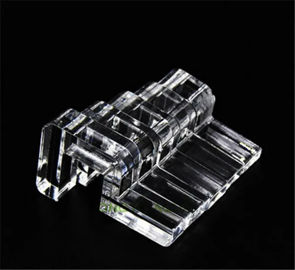 Leyee Glass Cover Holder 8mm 20Pcs Glass Cover Acrylic Clip Holder Support Clamp Accessory for Aquarium Fish Tank