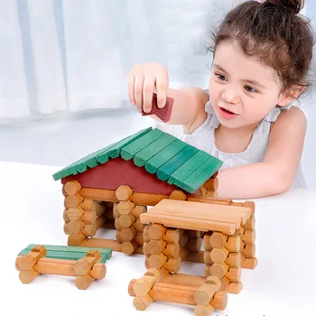 90pcs Wooden Forest Chalet Toy Creative Puzzle Building Blocks Construction Educational Toys For Children Christmas Gift B03
90pcs Wooden Forest Chalet Toy Creative Puzzle Building Blocks Construction Educational Toys For Children Christmas Gift B03