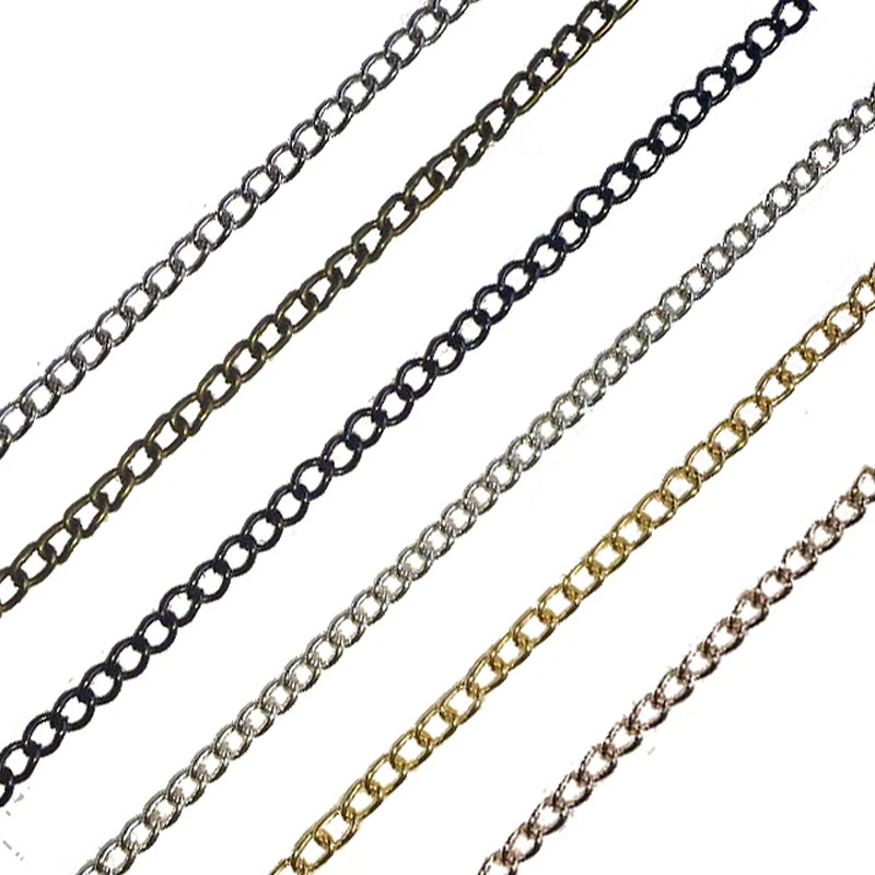 6 colors 5 Meters width:2MM Iron Tassel Chains Extended Chains Diy Jewelry Findings Gold,Silver,rhodium,black,rose gold
6 colors 5 Meters width:2MM Iron Tassel Chains Extended Chains Diy Jewelry Findings Gold,Silver,rhodium,black,rose gold
