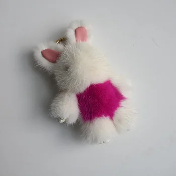 Genuine mink Fur Keychain fashion Fur bunny keychain bag Pendant gift car pendant car accessories key rings
Genuine mink Fur Keychain fashion Fur bunny keychain bag Pendant gift car pendant car accessories key rings
