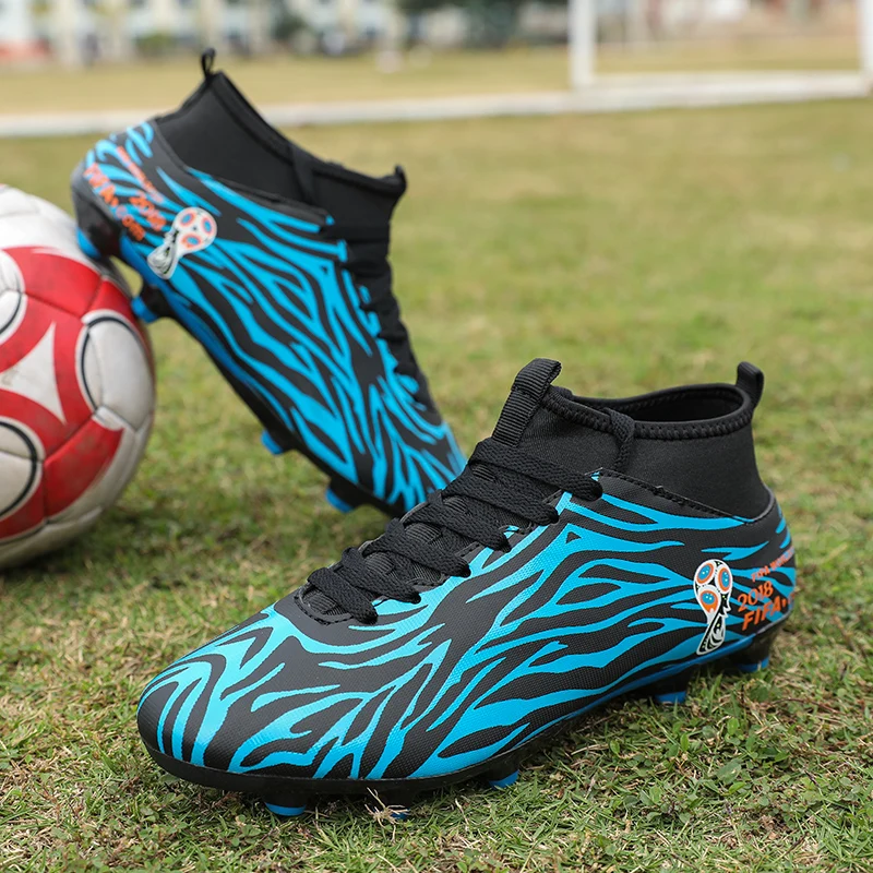 Men Soccer Shoes Football Boots High Ankle Long Spikes Boys Cleats Training Sport Sneakers Men Soccer Shoes Zapatos De Futbol
Men Soccer Shoes Football Boots High Ankle Long Spikes Boys Cleats Training Sport Sneakers Men Soccer Shoes Zapatos De Futbol
