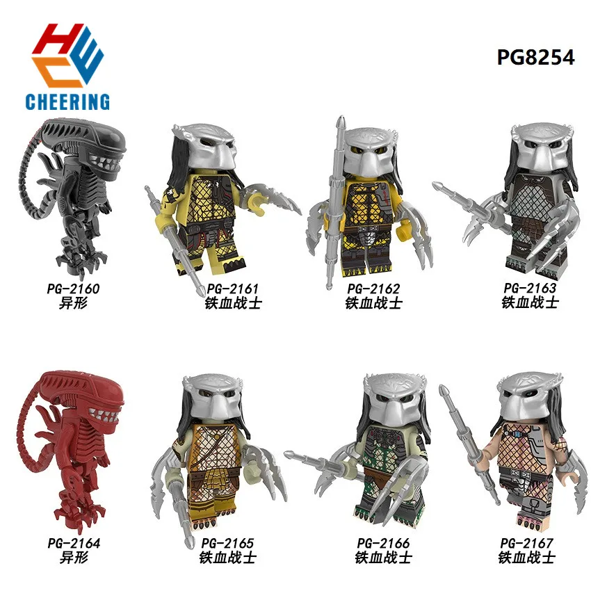 Single Sale Super Heroes Building Blocks Bricks Skeleton Skull Alien One-Eyed Strange creature Figures For Children Toys PG8254
Single Sale Super Heroes Building Blocks Bricks Skeleton Skull Alien One-Eyed Strange creature Figures For Children Toys PG8254