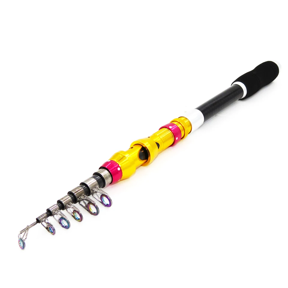 1.8-3.6m Contraction Length 40cm hard short telescopic fishing rod carbon travel spinning rod boat rock stick pesca pole 
1.8-3.6m Contraction Length 40cm hard short telescopic fishing rod carbon travel spinning rod boat rock stick pesca pole