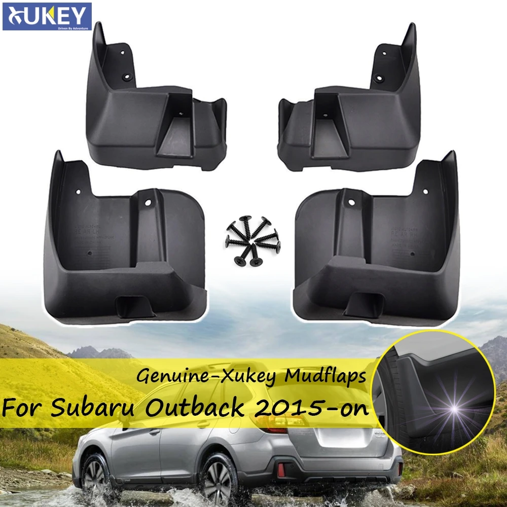 

OE Styled Molded Mud Flaps For Subaru Outback 2015 -on Mudflaps Splash Guards Mudguards 2016 2017 2018 2019 2020 Car Styling