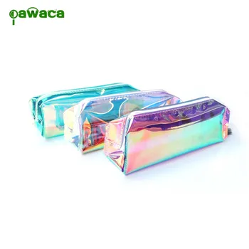 1PC Fashion Cool multicolor Stationery Bag Laser Transparent Pencil Case Large Capacity Cosmetic Bag Makeup Pouch Storage Bag
1PC Fashion Cool multicolor Stationery Bag Laser Transparent Pencil Case Large Capacity Cosmetic Bag Makeup Pouch Storage Bag